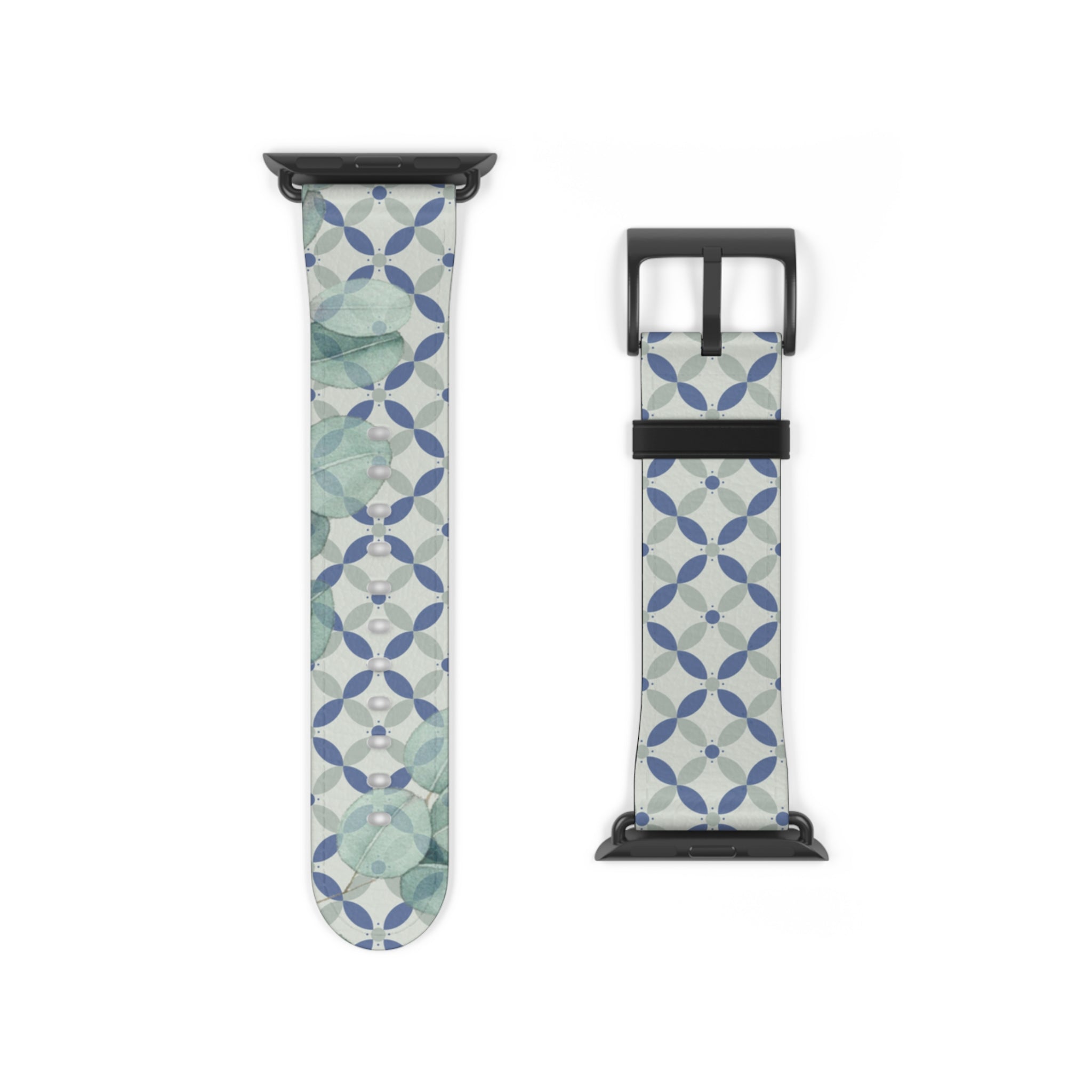 Couture & Vie Apple Watch Strap – Moonlit Trellis