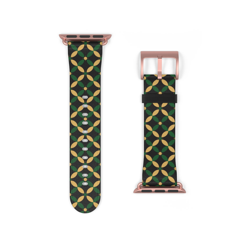Couture & Vie Apple Watch Strap - Forest Emerald
