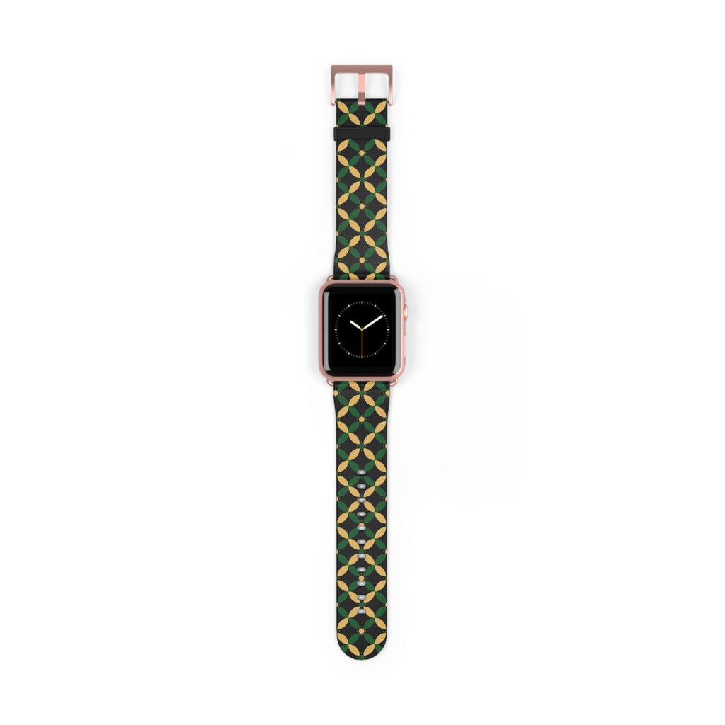 Couture & Vie Apple Watch Strap - Forest Emerald