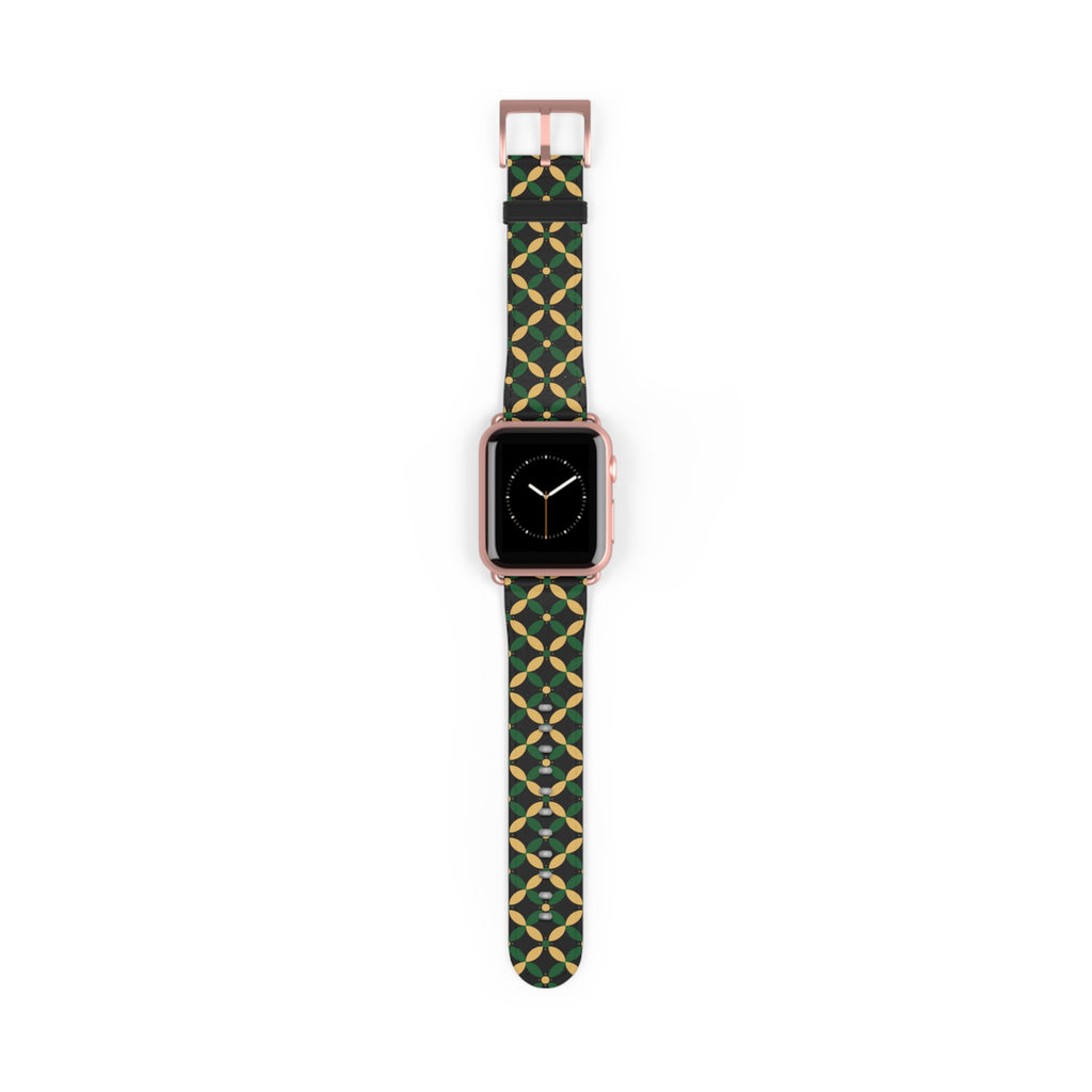 Couture & Vie Apple Watch Strap - Forest Emerald