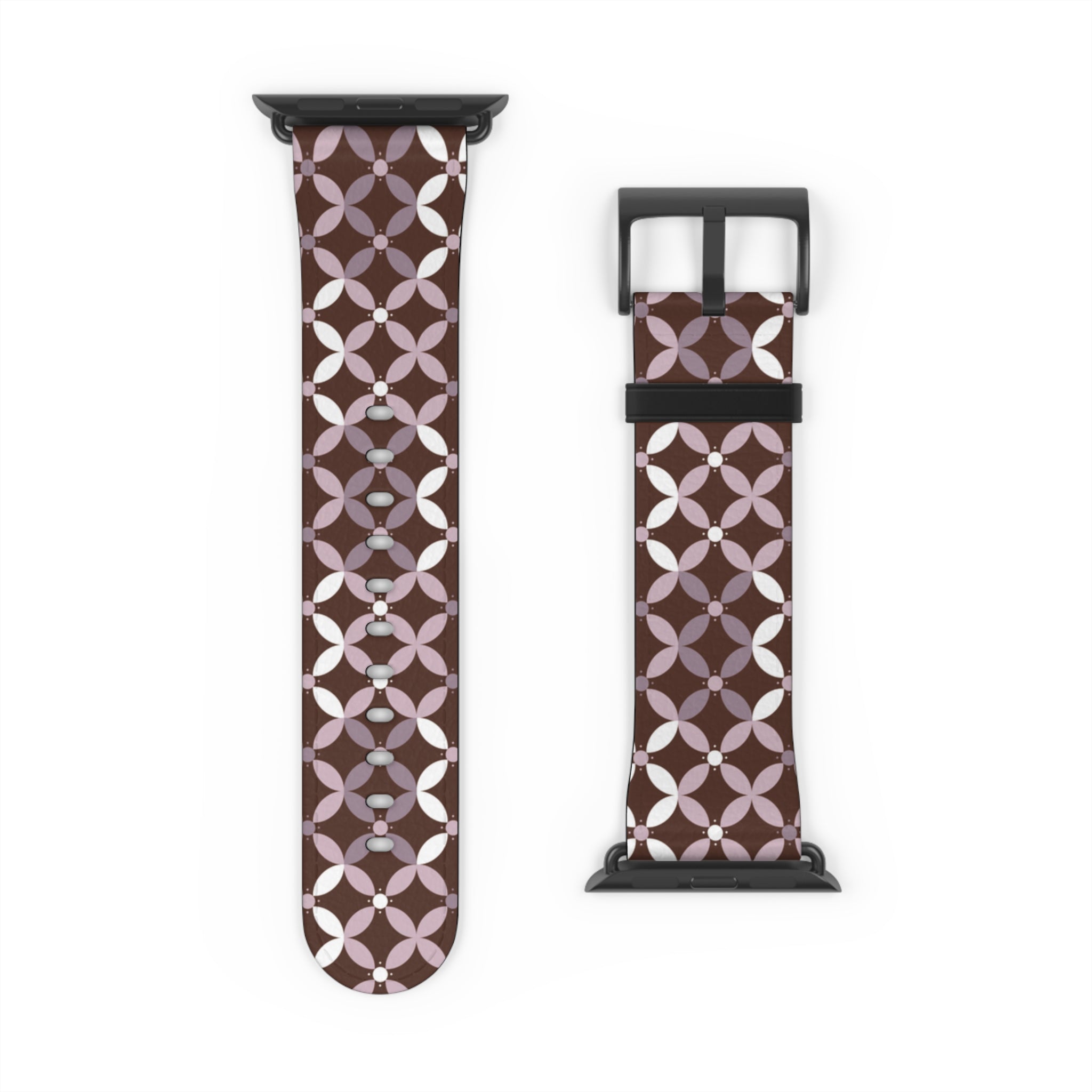 Couture & Vie Apple Watch Strap – Bordeaux Ruby