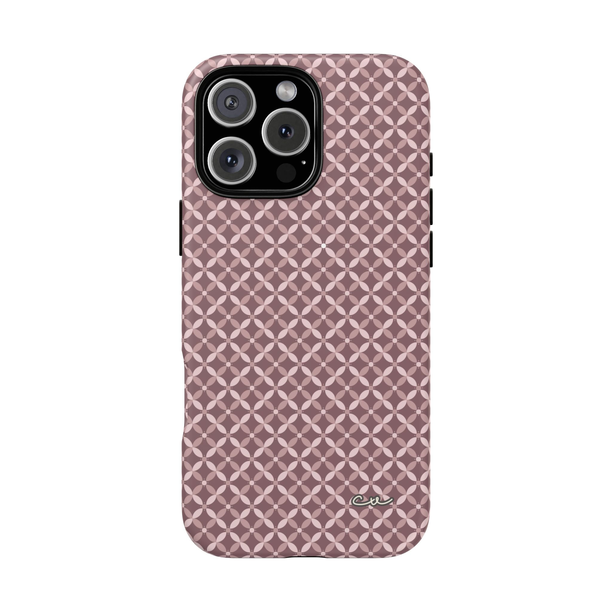Couture & Vie Phone Case - Dusky Rosé