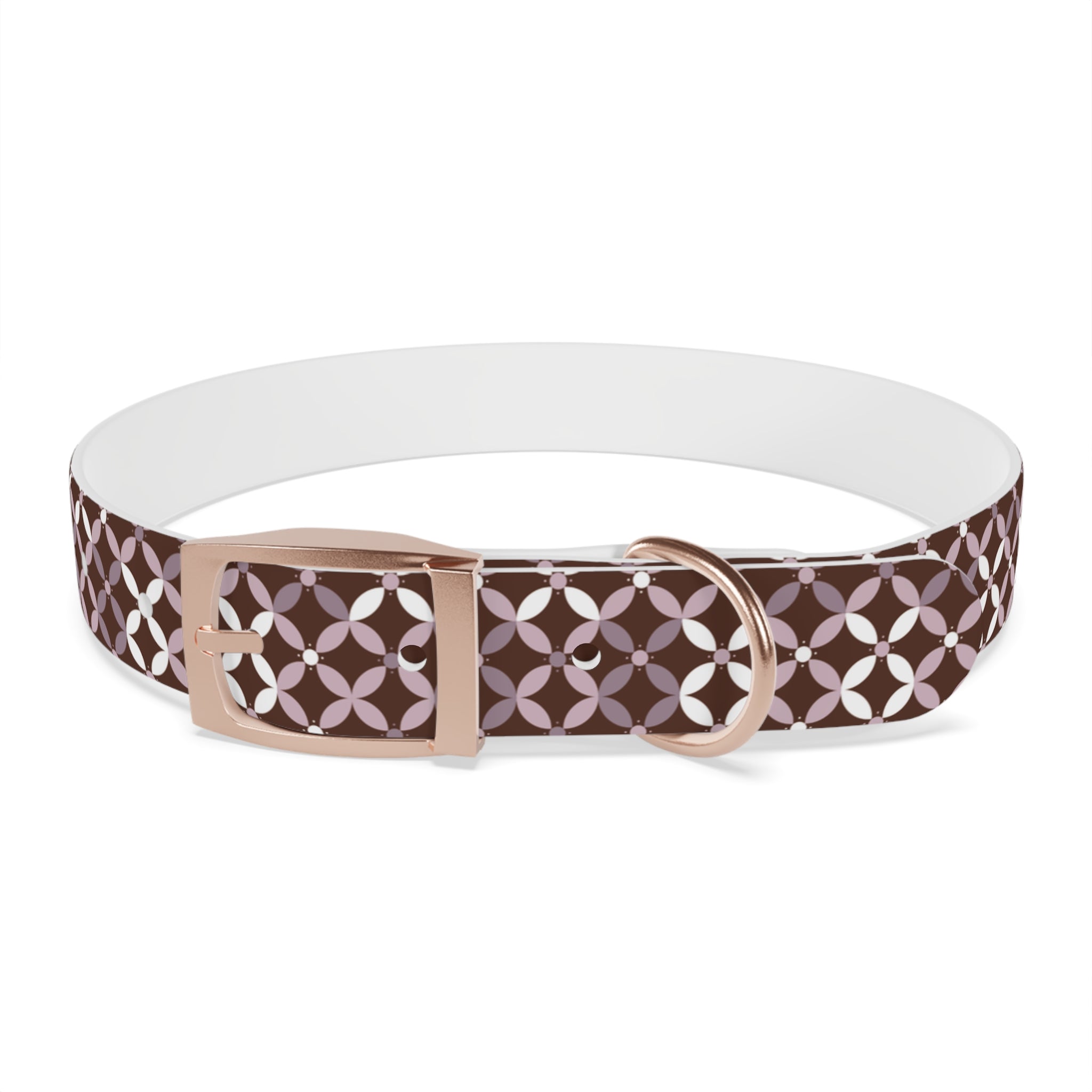 Couture & Vie Dog Collar - Bordeaux Ruby