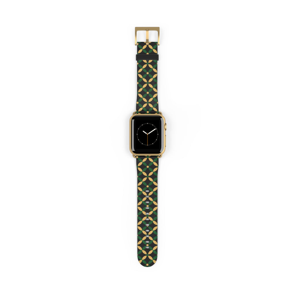 Couture & Vie Apple Watch Strap - Forest Emerald