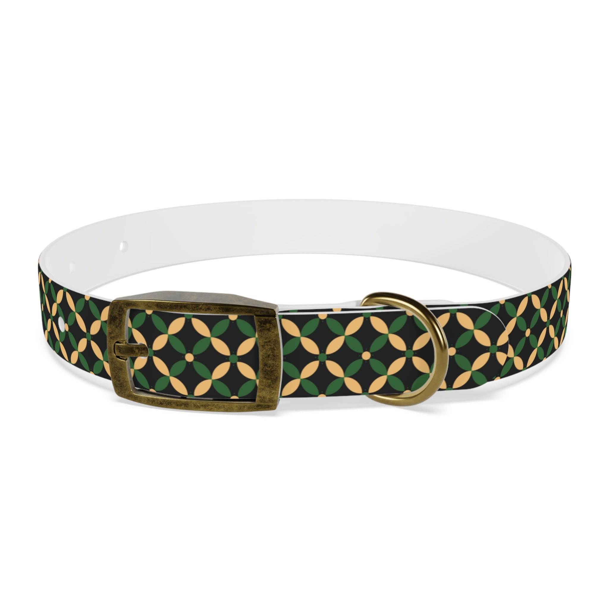 Couture & Vie Dog Collar - Forest Emerald
