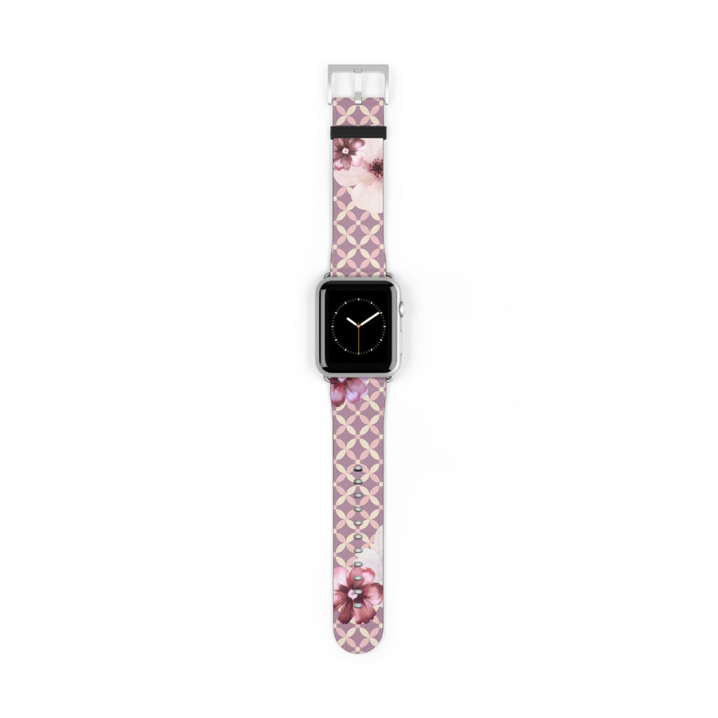 Couture & Vie Apple Watch Strap – Cerise Fleur