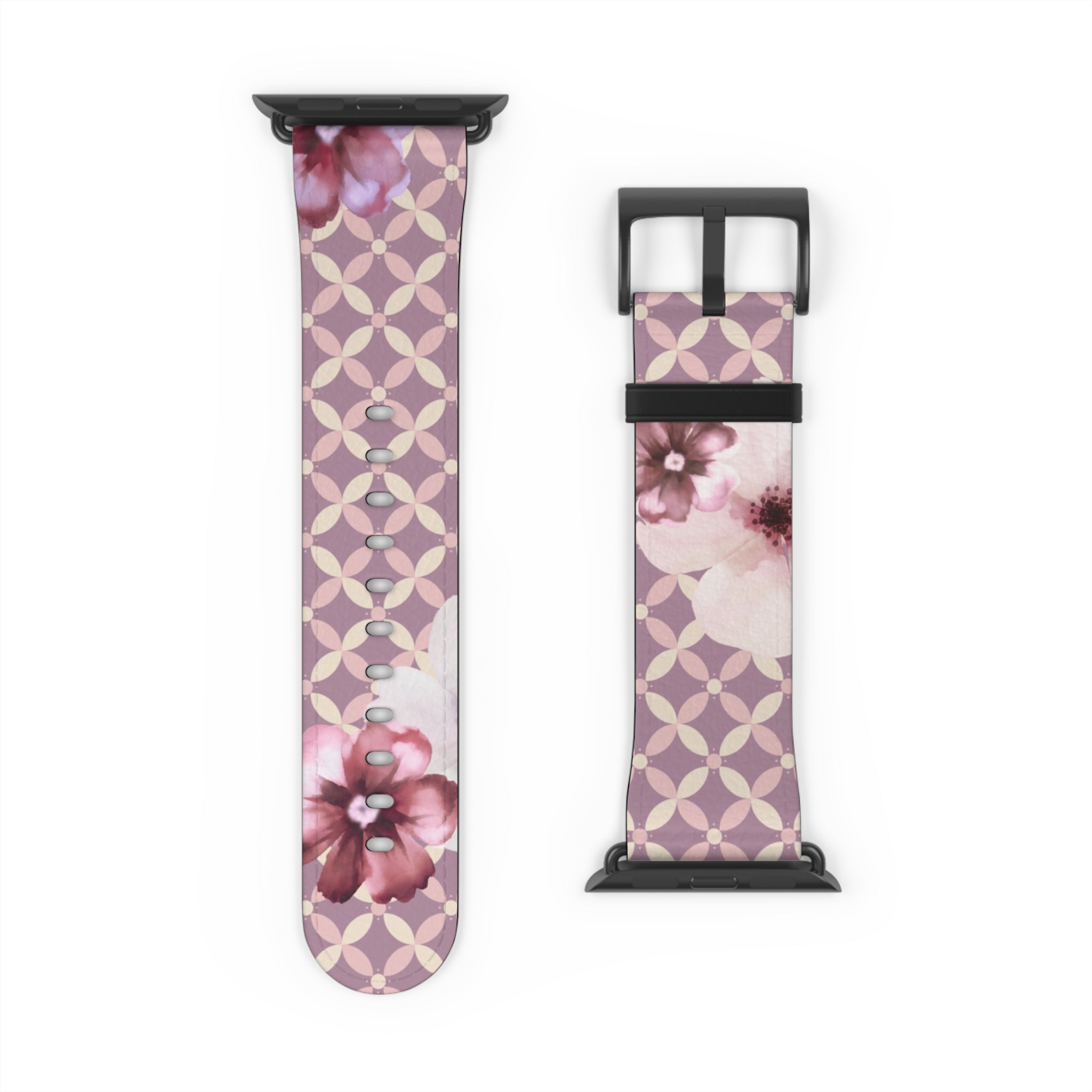 Couture & Vie Apple Watch Strap – Cerise Fleur