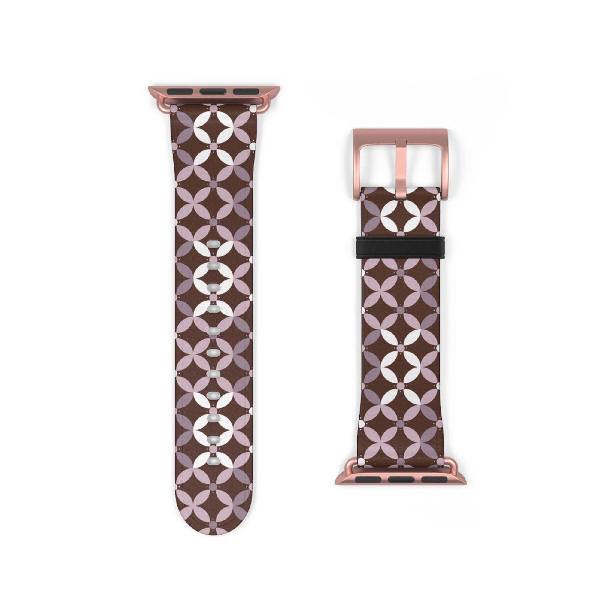 Couture & Vie Apple Watch Strap – Bordeaux Ruby