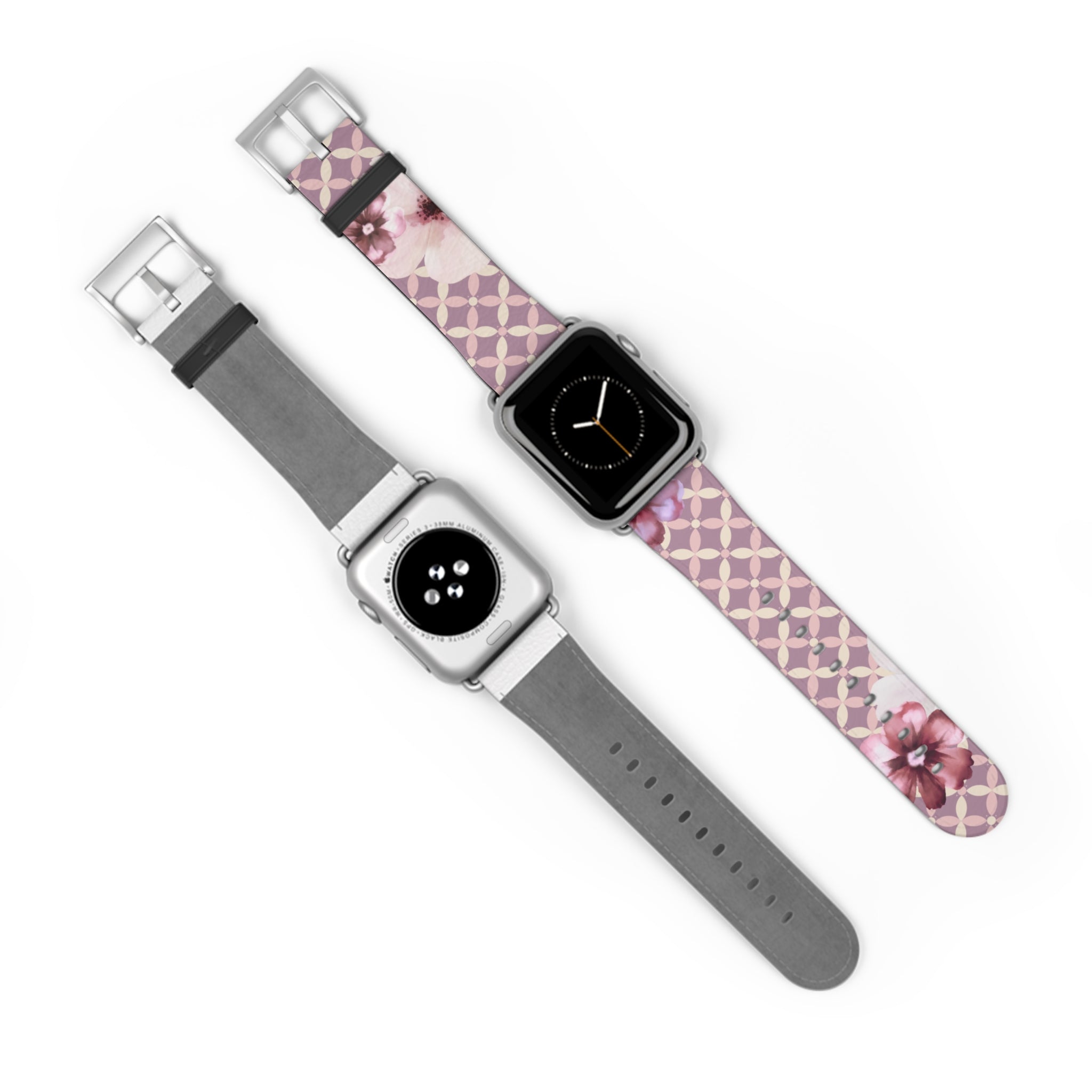 Couture & Vie Apple Watch Strap – Cerise Fleur