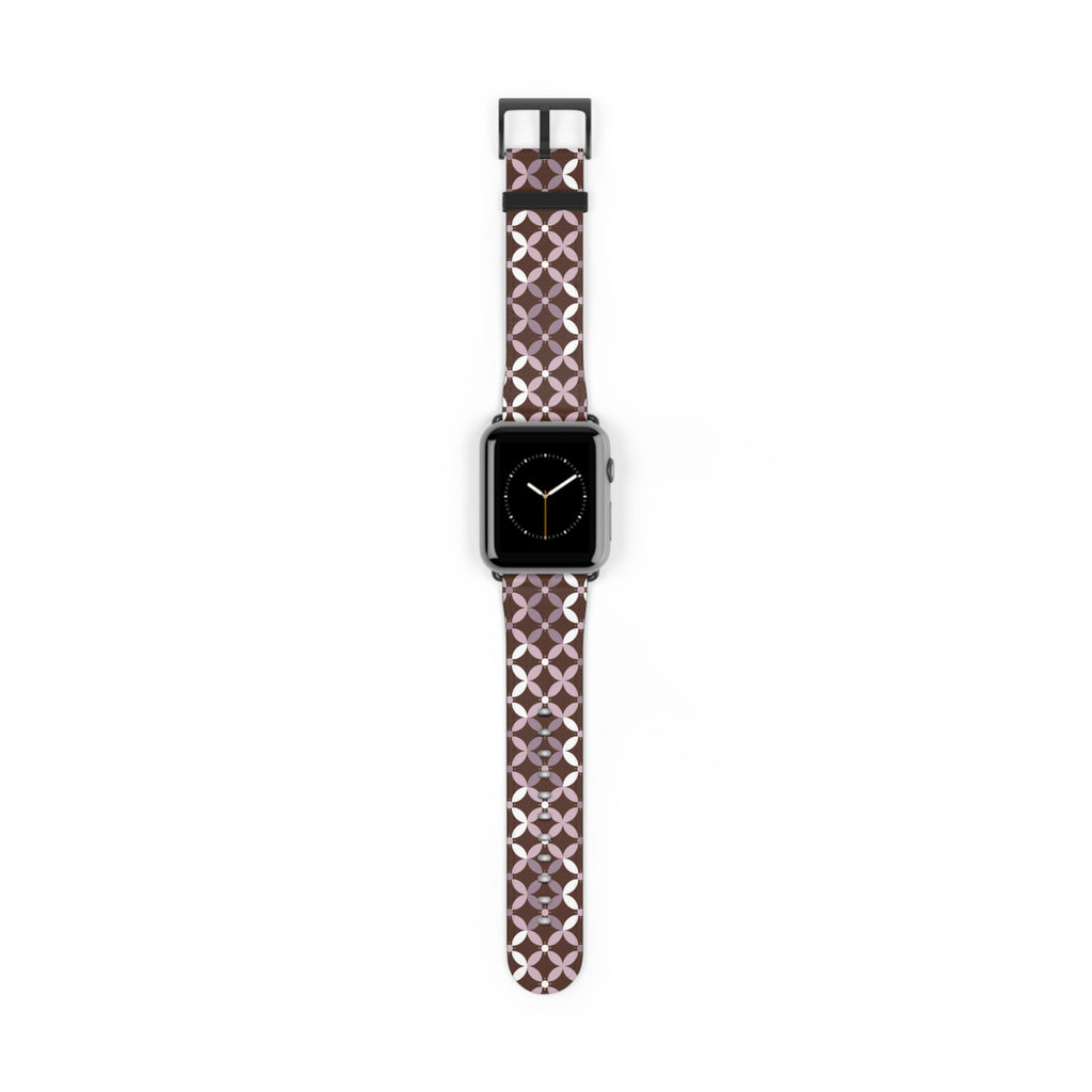 Couture & Vie Apple Watch Strap – Bordeaux Ruby