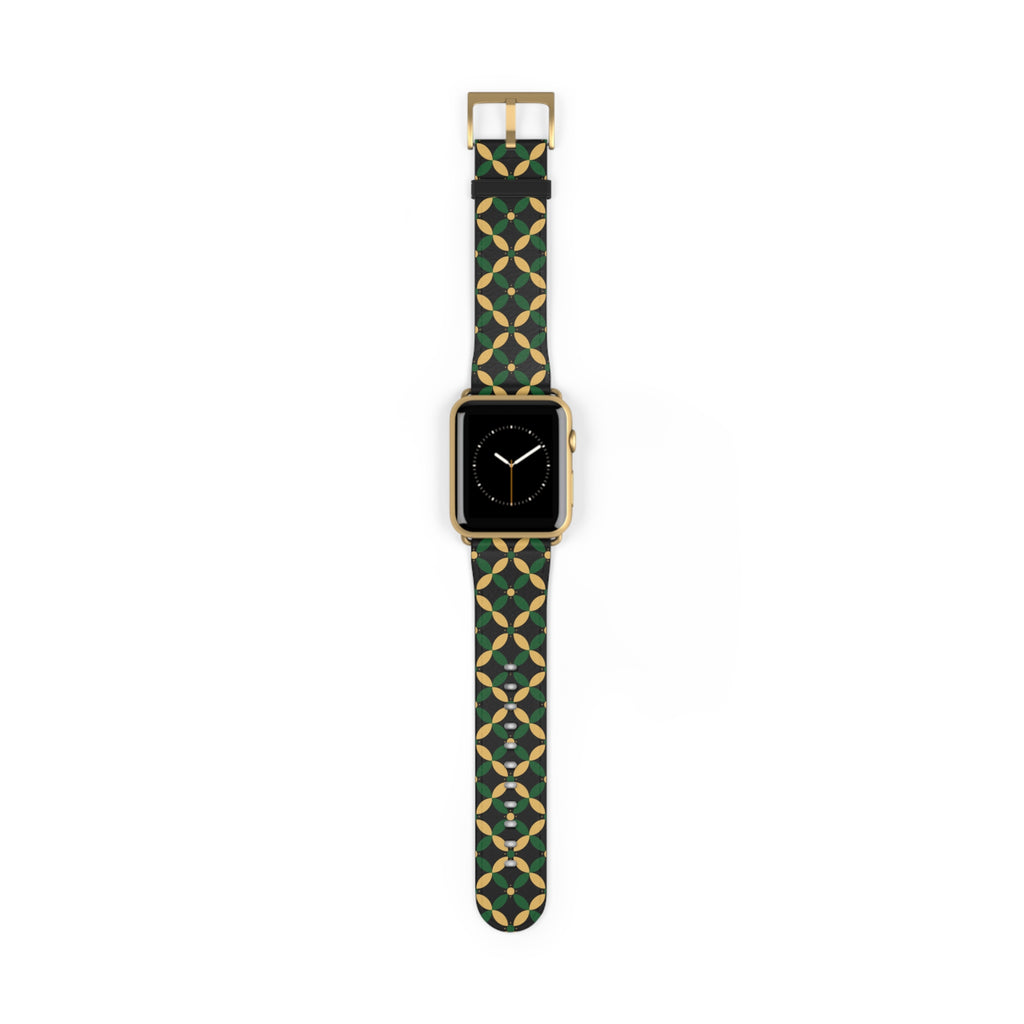 Couture & Vie Apple Watch Strap - Forest Emerald